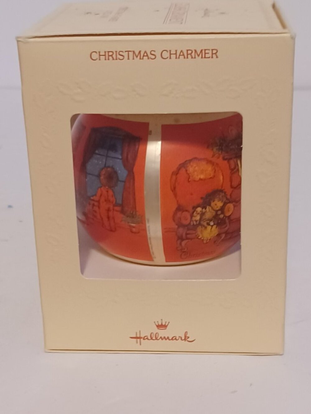 1980 Hallmark Tree-Trimmer Collection Christmas Charmer Glass  Ornament - Picture 2 of 15